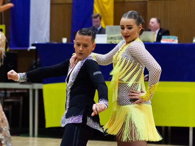 Julia Schulz &amp; Kai Soukup vom UTSS Gänserndorf. | Foto: Regina Courtier