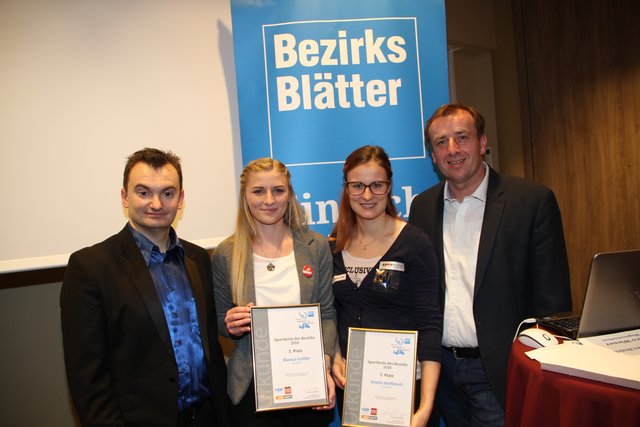 Foto Sportlerin: Michael Strini, Bianca Gröller, Kristin Hetfleisch und Christian Drobits