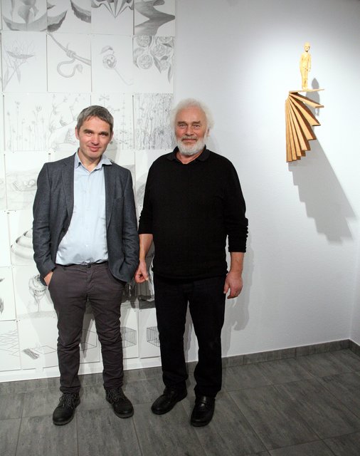 Die Brüder Albin und Karl Zauner zeigen ihre Arbeiten unter dem Titel ANALOG MONOLOG DIALOG in der Städtischen Galerie Theodor von Hörmann in Imst.