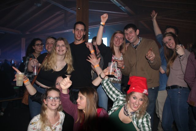 Partystimmung machte sich auch bei dieser Runde breit.