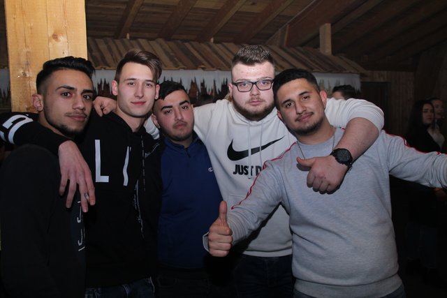 &lt;f&gt;Herrenrunde amüsierte sich:&lt;/f&gt; Adamir Bajrektarevic, Zülfiker Kaya, Bugac Kaya und Mario Stoia hatten einen tollen Abend.