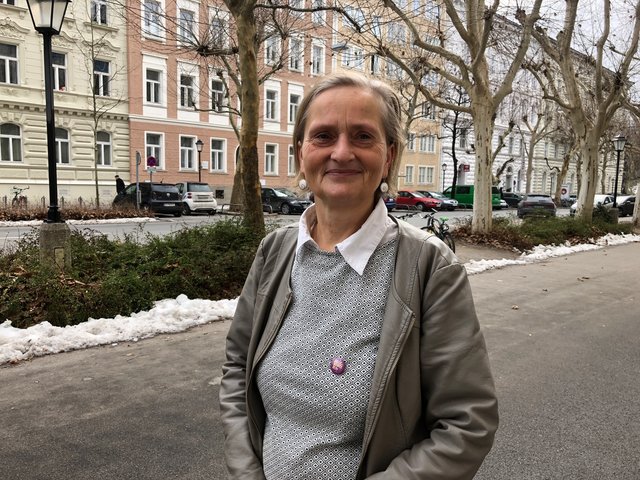 Die Spitzenkandidatin der Linken in Salzburg, Hadwig Soyoye-Rothschädl | Foto: Lisa Gold