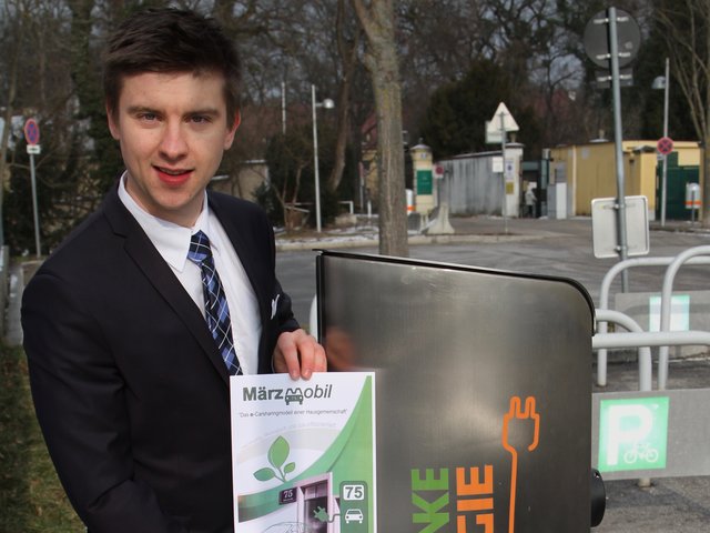 Gregor Grundei hat das Projekt "Märzmobil" entwickelt. | Foto: Privat