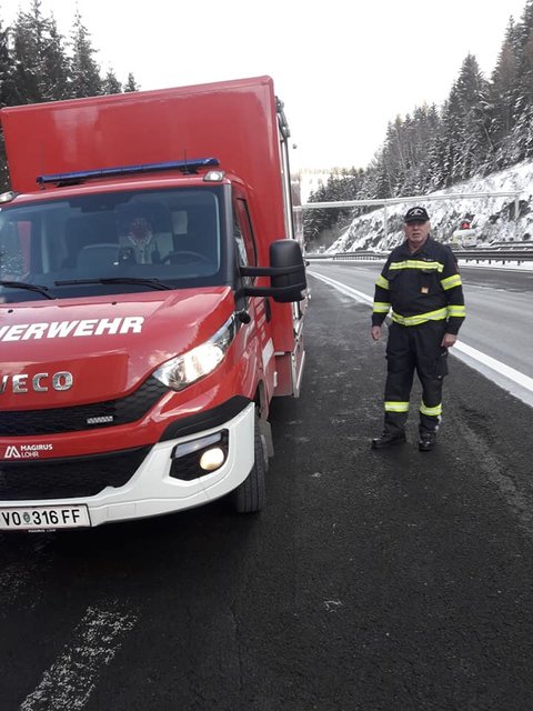 Auch Bereichskommandant-Stv. Klaus Gehr aus Voitsberg war im Einsatz. | Foto: Gehr