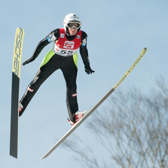 Schispringerin Daniela Iraschko-Stolz ist mit dabei beim achten „FIS World Cup Ladies Ski Jumping“ auf der Schisprungschanze Ljubno. | Foto: commons.wikimedia.org/Ailura