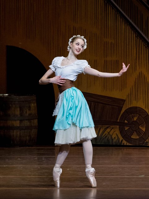 Natascha Mair als Lise in "La Fille mal gardée". | Foto: Wiener Staatsoper / Michael Pöhn