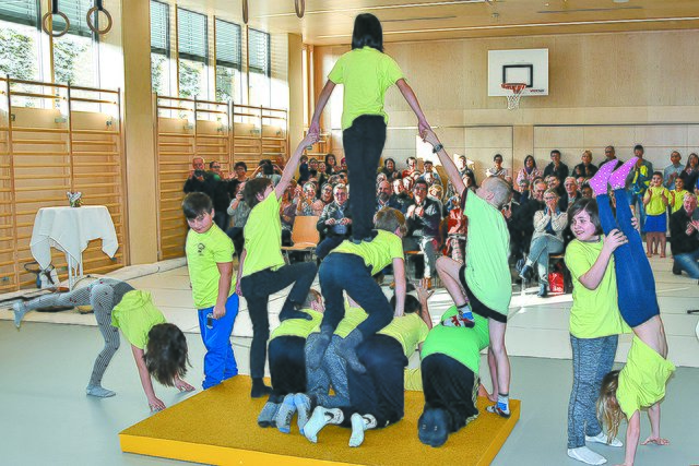 Eröffnungsfeier im neuen Turnsaal der Volksschule Brederis | Foto: Marktgemeinde Rankweil