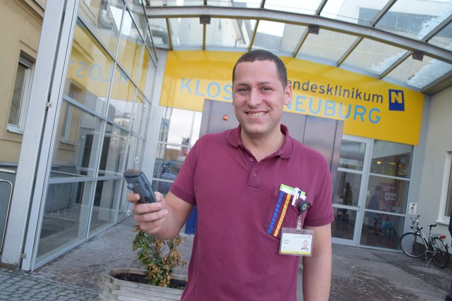 Patrick Chmel: "Danke auch meinen Eltern und Frau Fuchs-Moser, dass sie mich immer unterstützt, gefördert und gefordert haben."