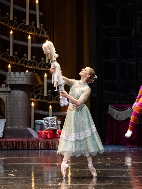 Natascha Mair als Clara in "Der Nussknacker". | Foto: Wiener Staatsoper / Michael Pöhn