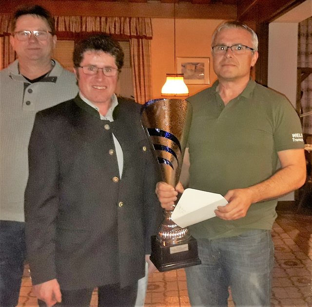Franz Padinger, Engelbert Winklhofer und Erwin Pichler (v.l.).