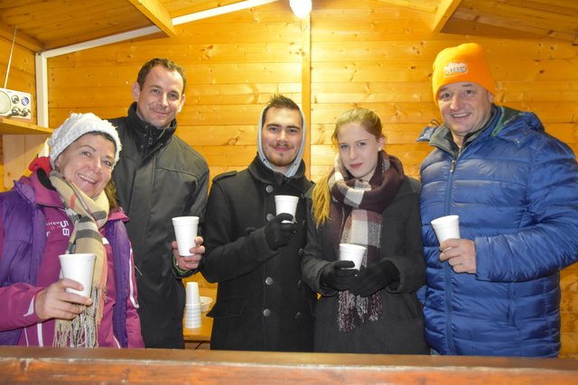Silvia Mayer, Markus Auinger, Kevon Mayer, Verena Schinzel und Christian Bauer.