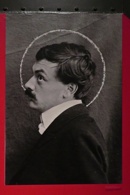 Es ist DAS Bild von Koloman Moser, das für die Ausstellung wirbt.