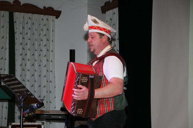 Schlagfertig: Zeremonienmeister Michael Binder.