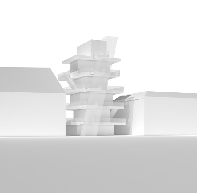 So könnte die Endstation der Burg-Gondelbahn in der Innenstadt aussehen. | Foto: FH Joanneum / Nina Maurer