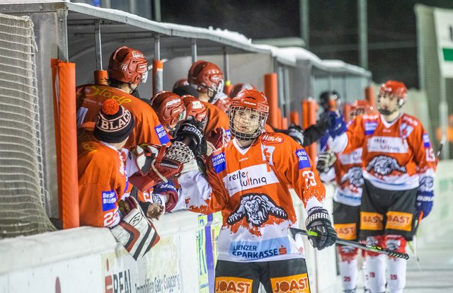 Die Lienzer Eislöwen konnten gegen Leisach einen verdienten Sieg einfahren. | Foto: Brunner Images