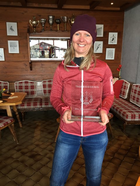 Titel erfolgreiche verteidigt: SCA Clubmeisterin 2019 Daniela Ess aus St. Anton am Arlberg. | Foto: SCA