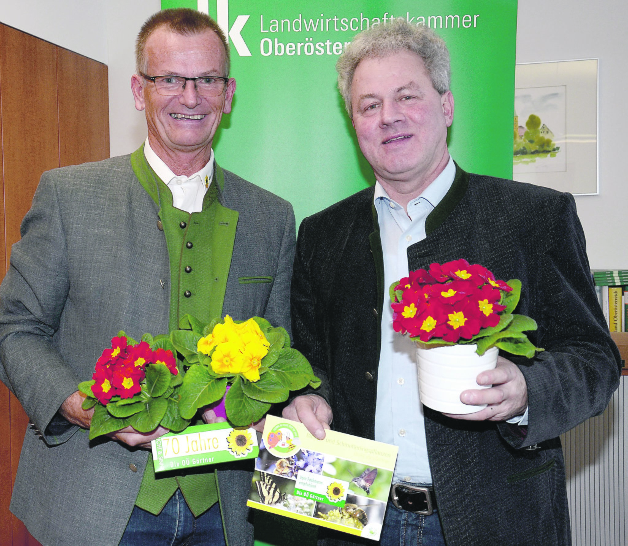 Gartenbau in OÖ OÖ Gärtner feiern ihr 70jähriges Bestehen