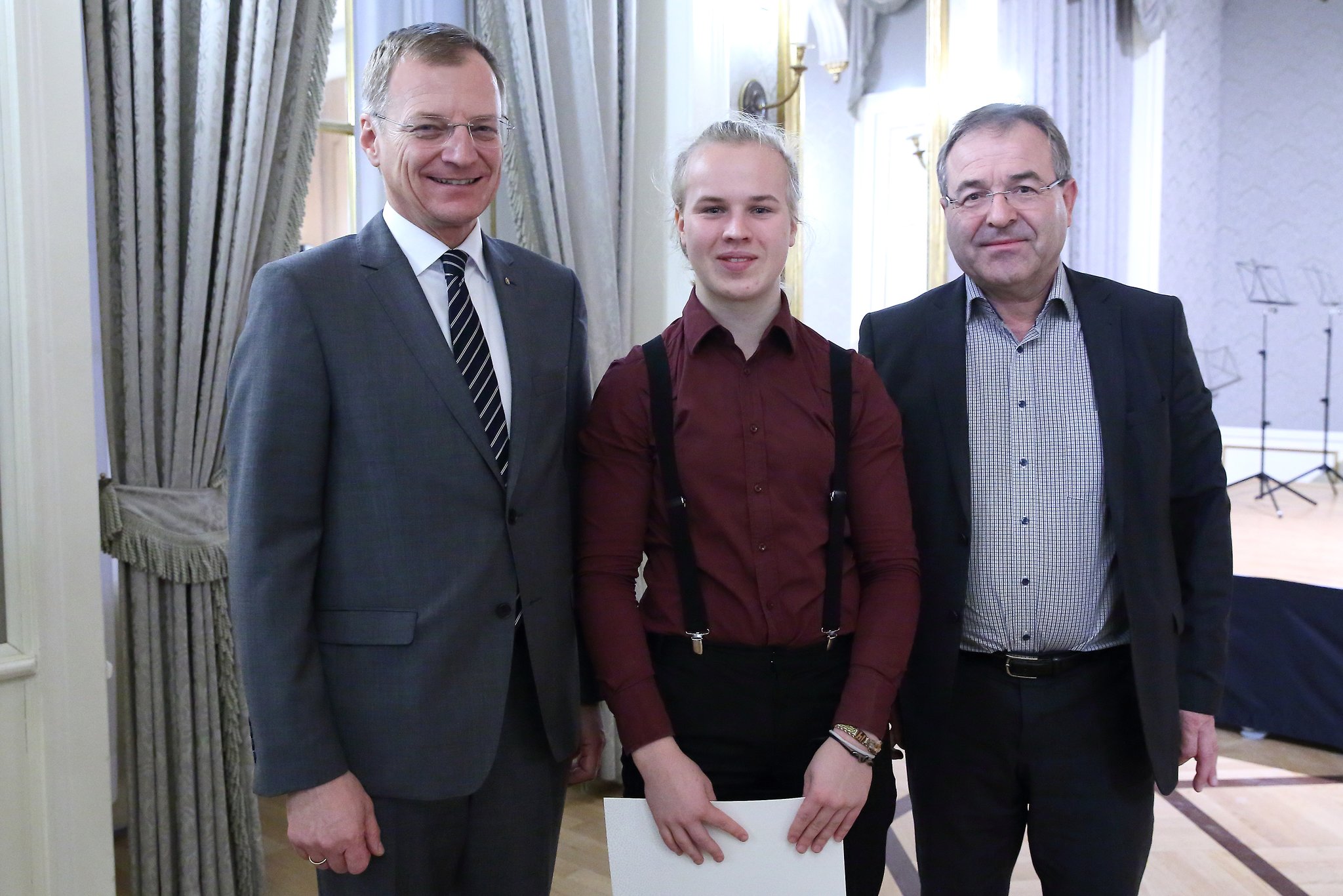 Förderung Dr. Josef Ratzenböck Stipendium für Noah Kunze Schärding