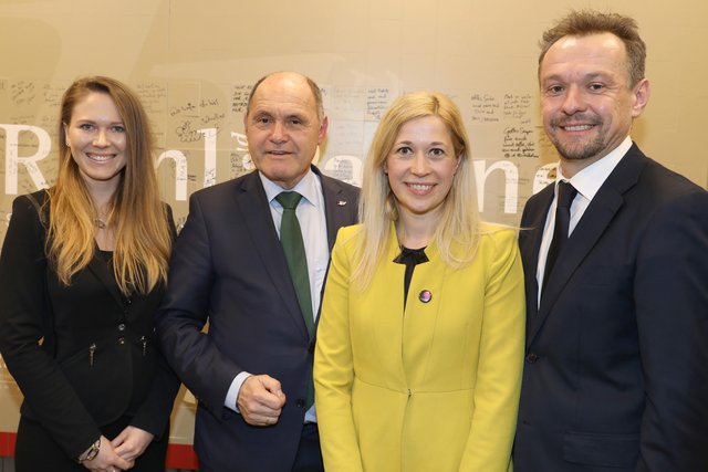 Sobotka, Lang-Mayerhofer und Raml (v. l.). | Foto: Willnauer/WB