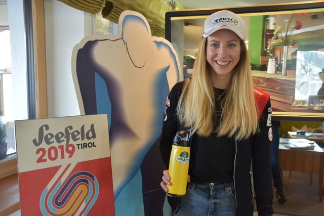 Eine Medaille bei ihrer "Heim-WM" in Seefeld ist das große Ziel von ÖSV-Langläuferin Teresa Stadlober.