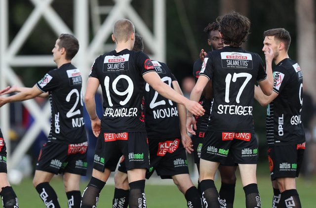 Die Wölfe siegten im Testspiel gegen die weißrussischen Meister Bate Borisov in Belek. | Foto: RZ Pellets WAC