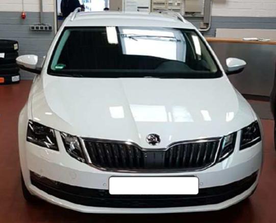 Ein Wagen der Marke Škoda wurde in Waidring gestohlen.
