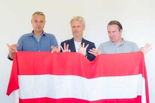Spielen in Graz: Maurer, Scheuba, Palfrader (v. l.) | Foto: Wirlfoto