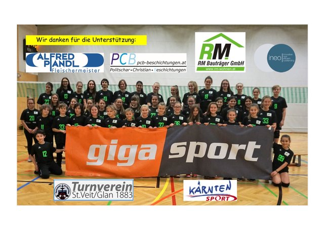 Der St. Veiter Nachwuchs wurde kürzlich mit neuen Dressen ausgestattet | Foto: Ritchi Supnig