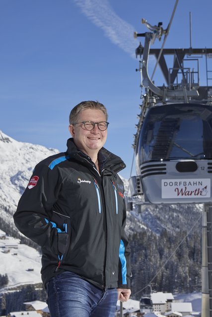 GF Günter Oberhauser freut sich auf die Projektumsetzung. | Foto: Skilifte Warth