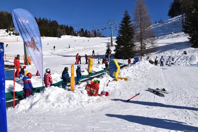 Der "Lift" für die Kleinsten. Das Förderband