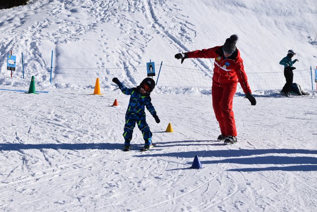 Aller Anfang ist schwierig. Aber sie lernen schnell, die Kinder
