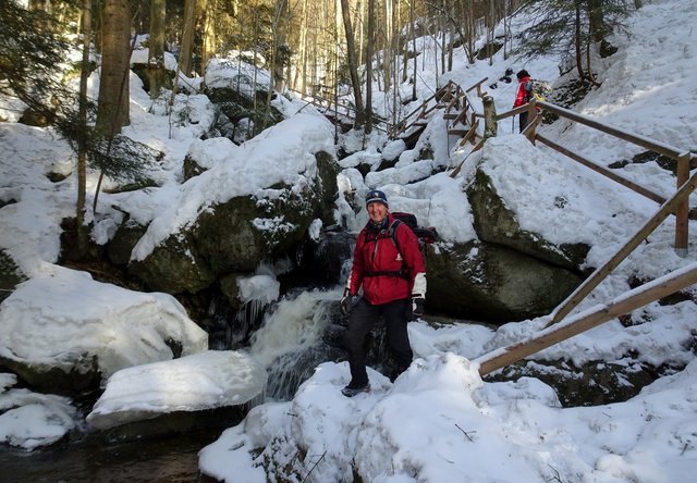 Ein Erlebnis ist die Ysperklamm im Winter.