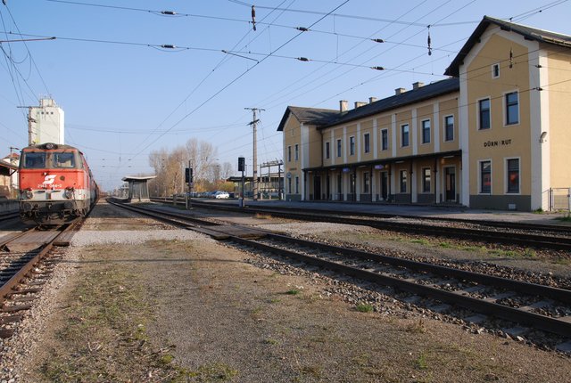 Bahnhof Dürnkrut: Abriss fix, Zeitpunkt unbekannt. | Foto: Potmesil