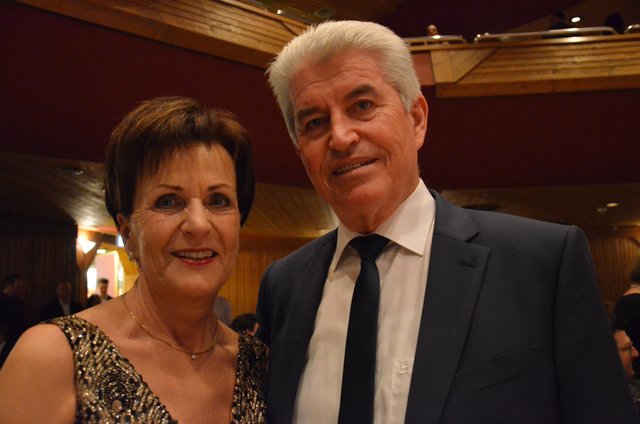 GV LSI Josef Federspiel mit seiner Gattin Brunhilde.