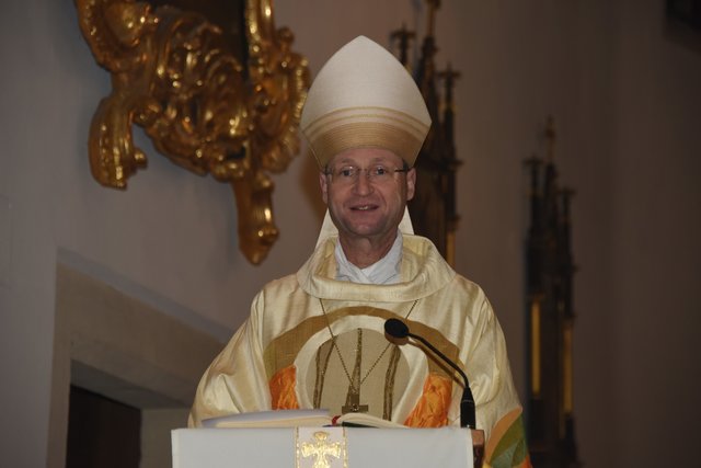 Weihbischof Stephan Turnovszky bei der Festpredigt. | Foto: Werner Kraus