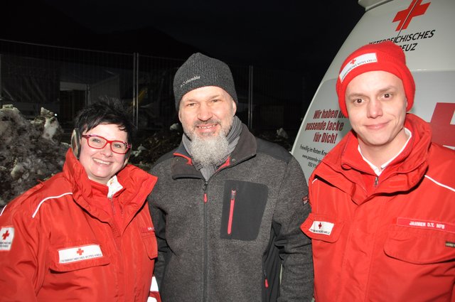 Gisela Sohl, Ulrich Franz und David Jammer.