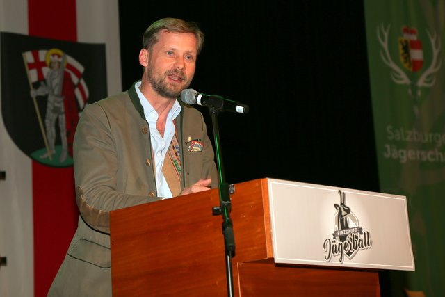 Landesjägermeister Max Mayr Melnhof.