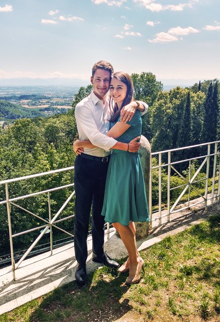 Mit Snapchat geschnappt: Christoph aus Gänserndorf und seine Sandra aus Linz.