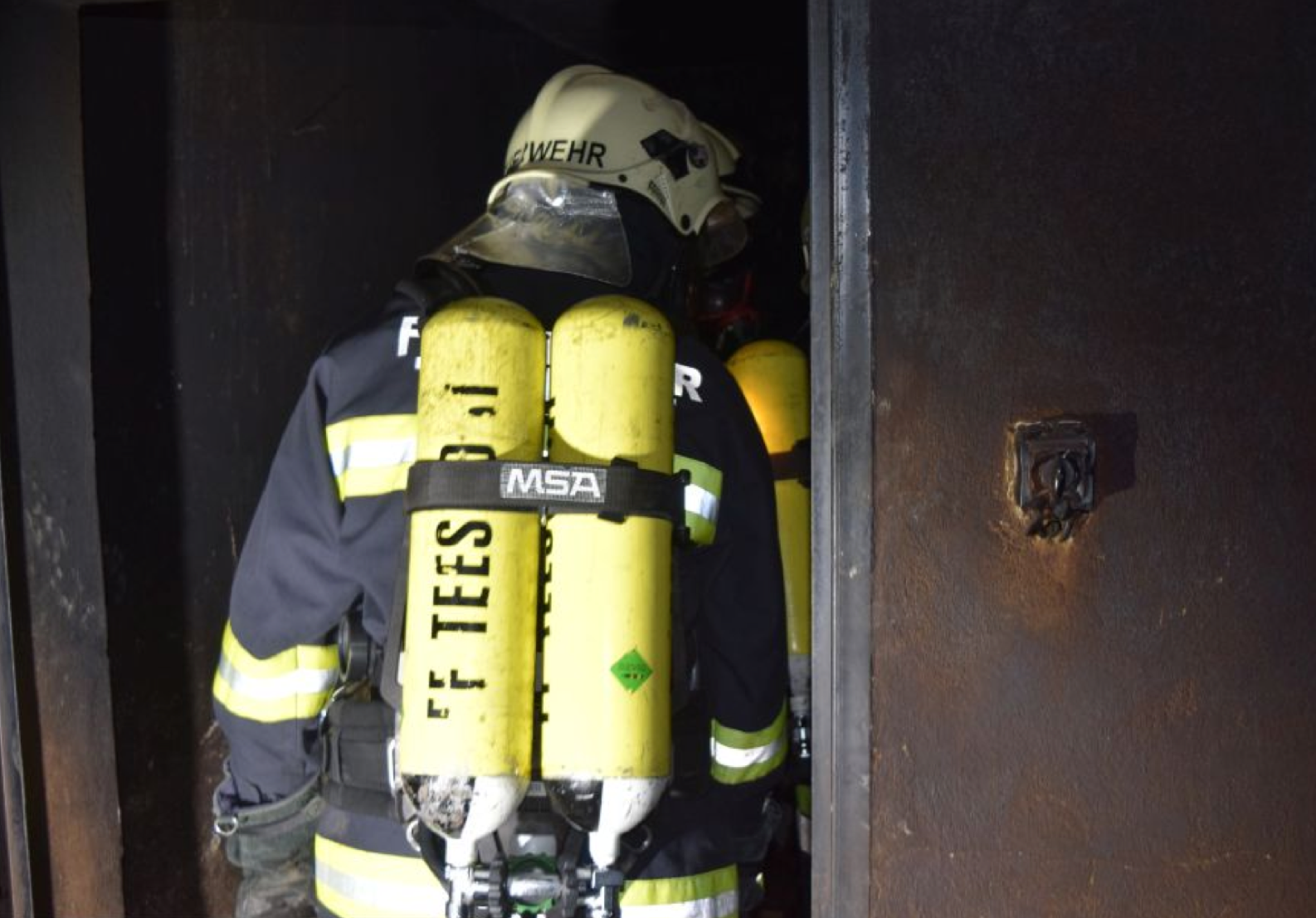 In der Nacht überrascht: Im Keller eines Ehepaares brach in Günselsdorf ein Brand aus.