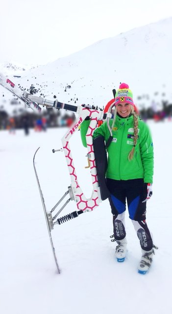 Lisa Zaff holte in Bayern ihren ersten Weltcupsieg in dieser Saison. | Foto: KK