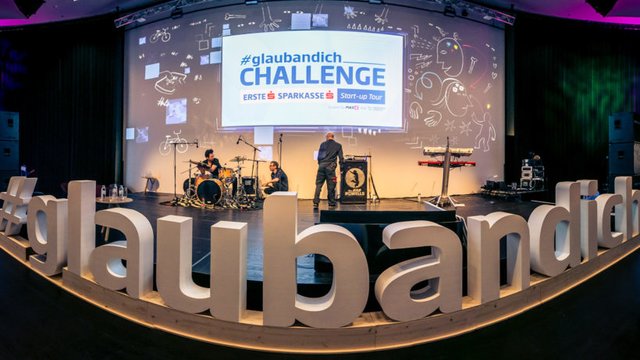 Bühne der #glaubandich-Challenge | Foto: Tiroler Sparkasse