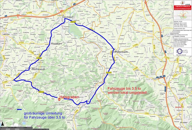 Foto: Graphik: Land OÖ/Direktion Straßenbau und Verkehr