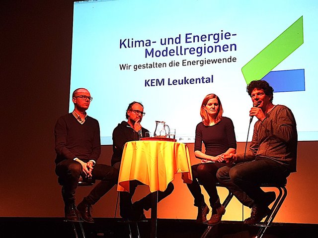 Geladene Experten diskutierten am Gerberei-Podium.