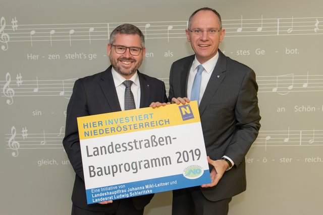 Landesrat Ludwig Schleritzko und zweiter Landtagspräsident Gerhard Karner 
 | Foto: ÖVP NÖ