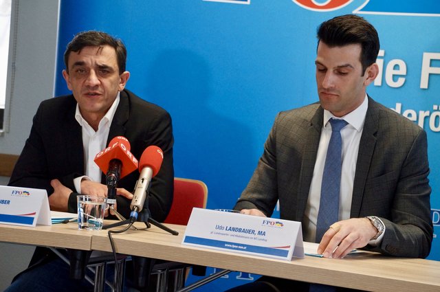 Martin Huber und Udo Landbauer