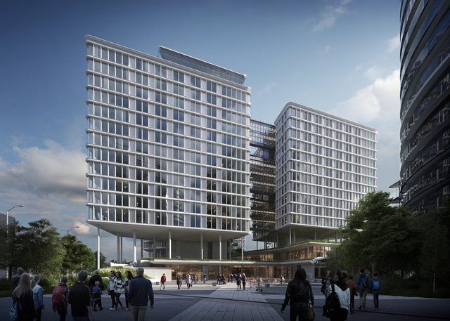 Star-Architekt Renzo Piano hat die Bauten entworfen, in denen das Andaz eröffnet.