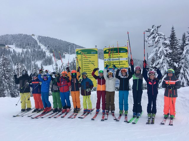 Sogar auf die Planai schafften es die Schüler der Musikmittelschule Radstadt. | Foto: MMS Radstadt