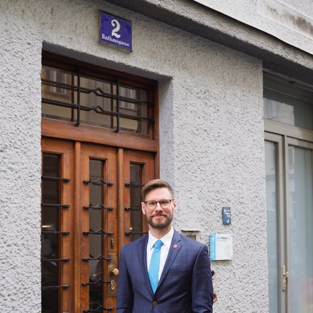 Stefan Magometschnigg (Neos) will bunte Zeichen setzen. | Foto: Neos