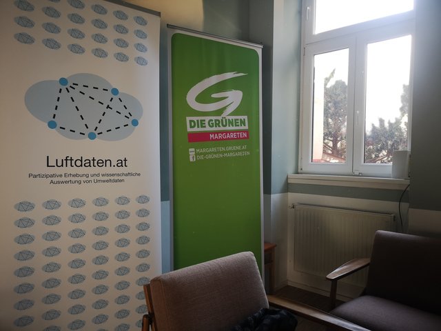 Die Grünen Margareten luden gemeinsam mit dem Verein luftdaten.at zum Workshop. | Foto: Nada Andjelic
