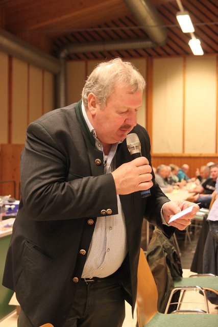 Organisator Alois Albrecher behielt den Durchblick